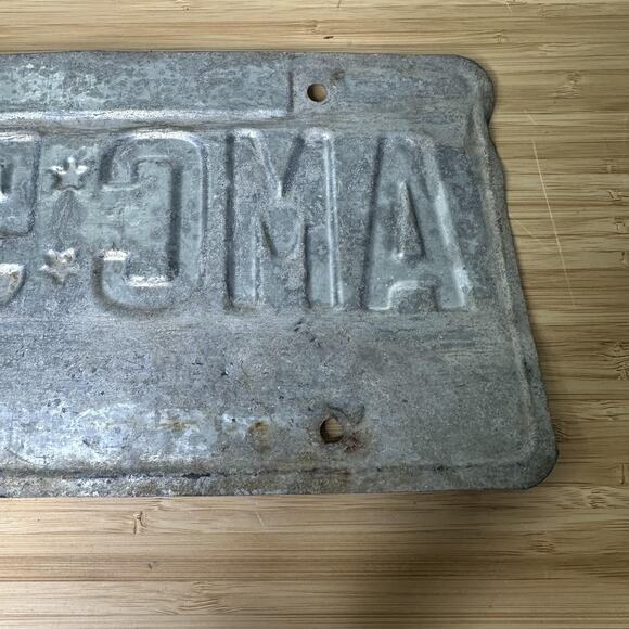 Vintage 1986 South Dakota License Plate AMC 512 Codington County Mount Rushmore - Picture 9 of 10